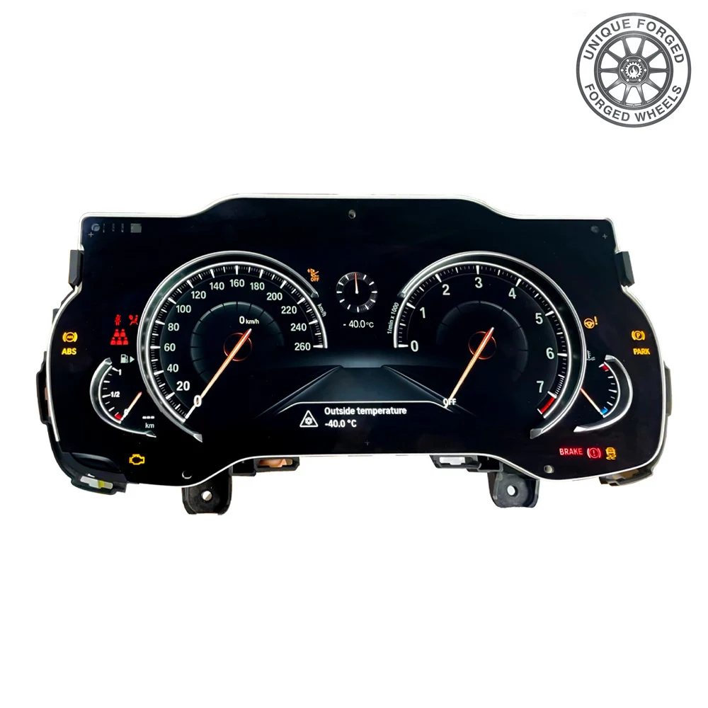 

12.3'' LCD Dashboard for 3/5/7 Series 2017-2019 Plug and Play LCD Odometer Auto Parts Virtual Digital Cluster Cockpit