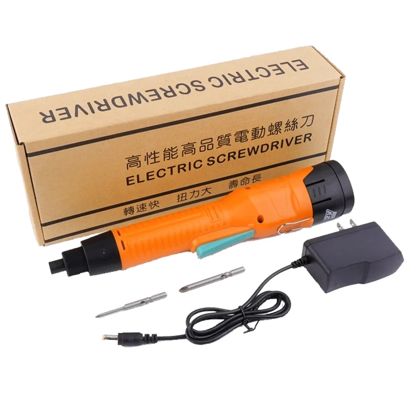 4mm 800 Mini Precision Electric Screwdriver Set with 10pcs slotted bits Power Repair Tool High Torque Precision Industrial tool