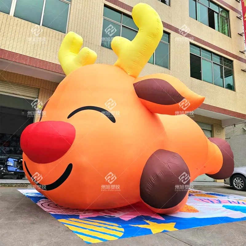 Christmas Decoration Inflatable Elk,Winter Elk Model,Festival Celebration Event Decoration