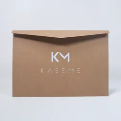 Customized product、Thick Kraft Paper A4 Envelope Custom Recycle FSC Envelopes For Business Documents Packaging