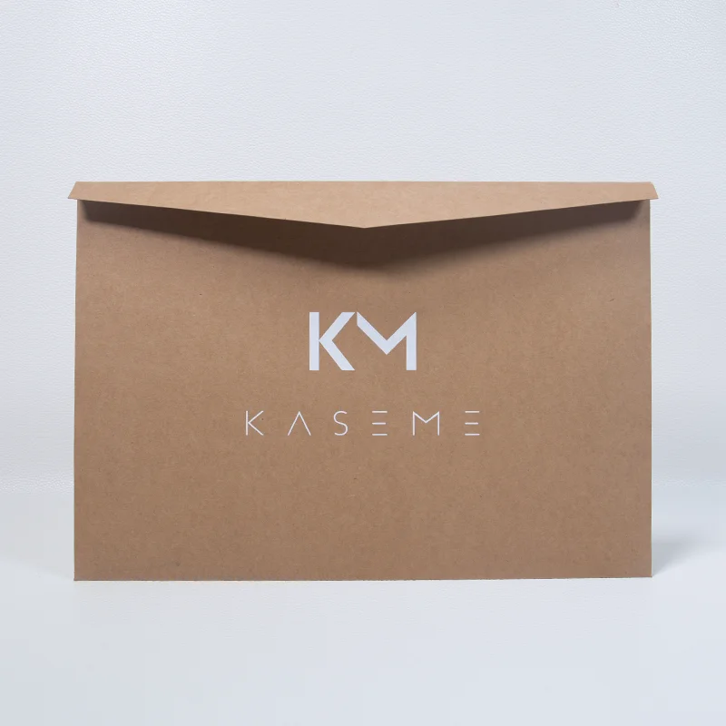 Customized product、Thick Kraft Paper A4 Envelope Custom Recycle FSC Envelopes For Business Documents Packaging