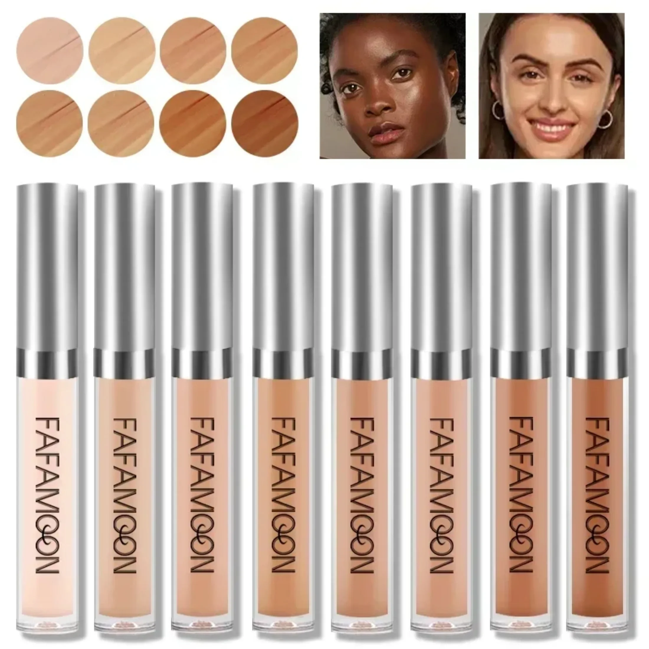 Liquid Concealer Matte High Coverage Waterproof Oil Control Moisturizing Long Lasting Concealer Professional Face Makeup