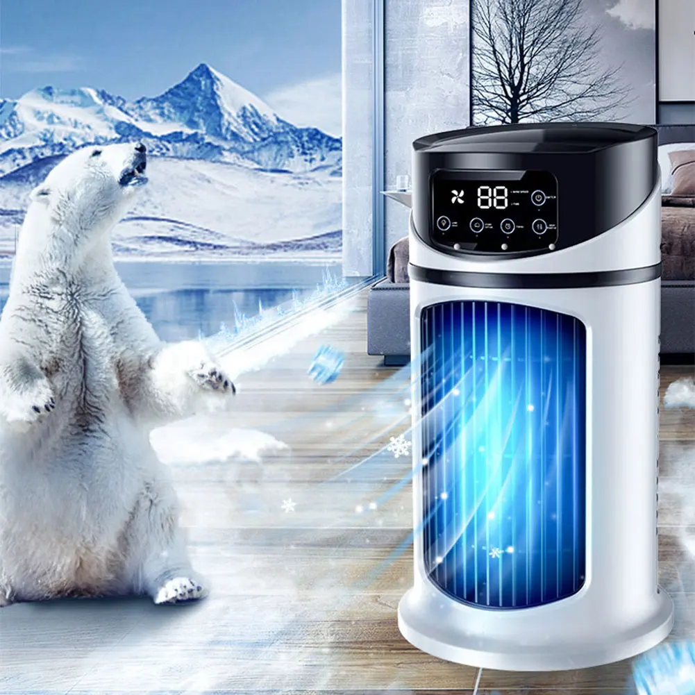3 in 1 Quiet Cooling Desk Fan 6 Speeds Options Circulation Wind Air Cooler Desktop Fan for Office Bedroom Desktop