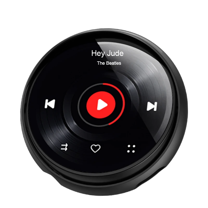 Lecteur MP3 Famue BF03 ​ Châssis circulaire ​ Conception personnalisée ​ Lecteur de musique Hi-Fi ​ Bluetooth 5.3 ​ ​ Audio haute résolution certifié 32 Go/64 Go