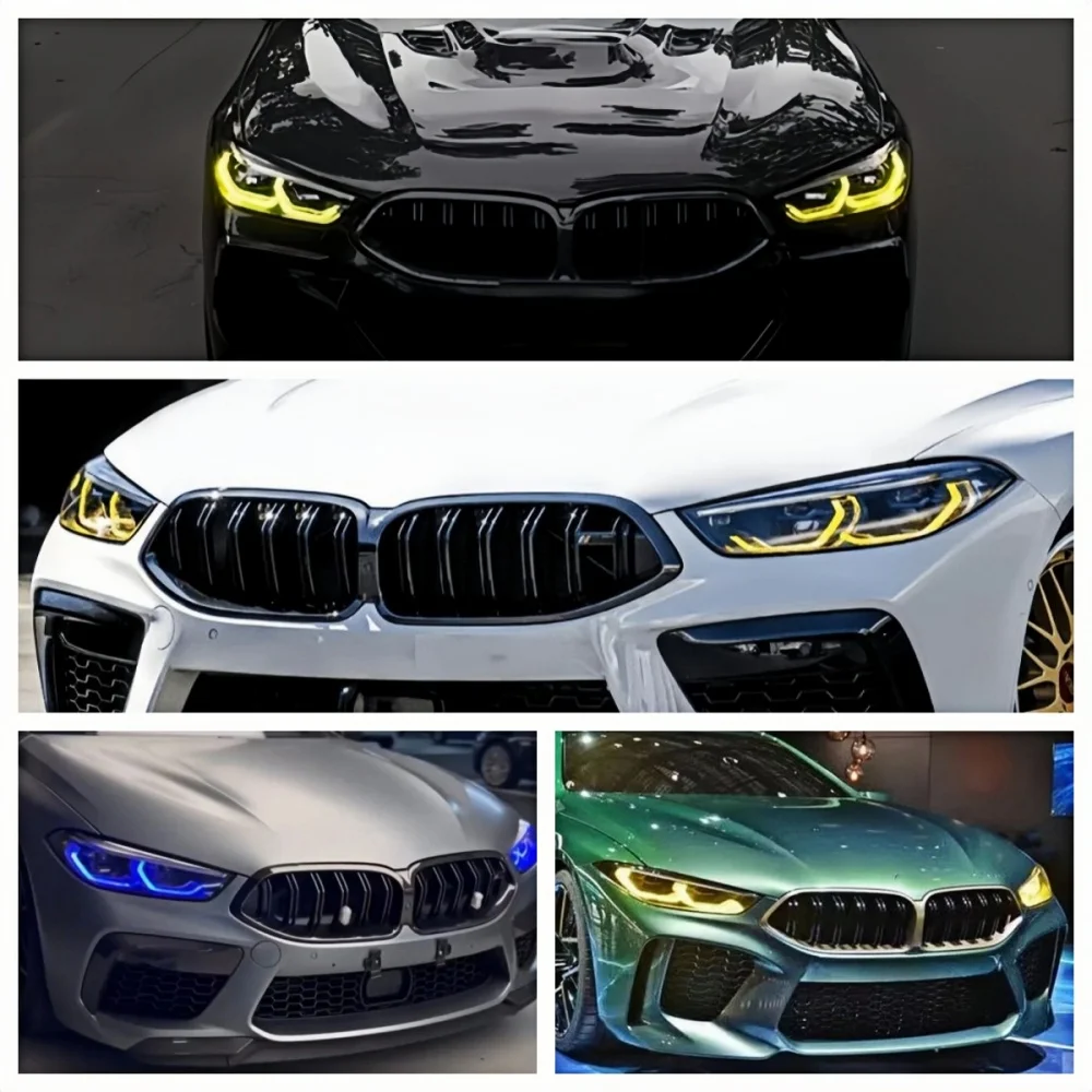 

Yellow Blue Red DRL Turn Siganl LED Modules For BMW 8' G14 G15 G16 F91 F92 F93 M8 63119498647 63119498649 Daytime Running Light