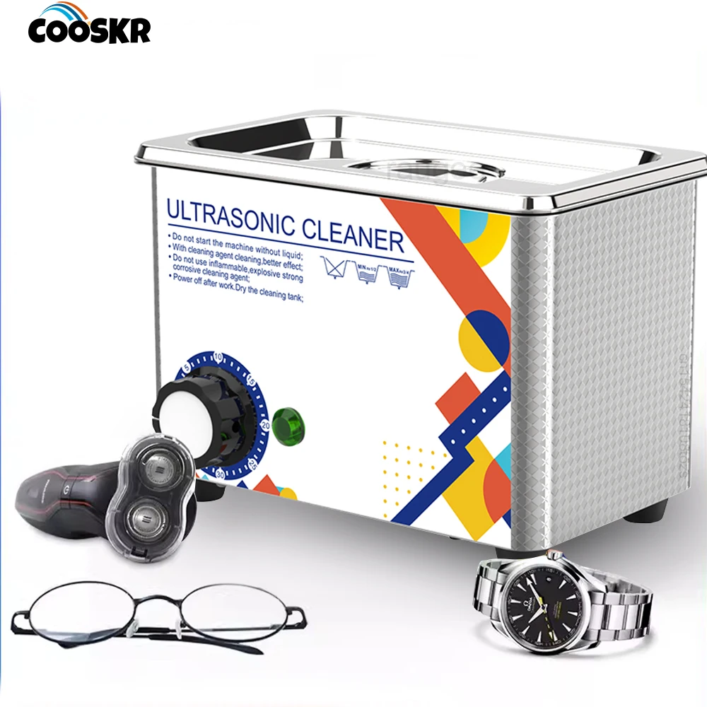 Ultrasonic Cleaner High Frequency Vibration Ultrasound Cleaning Machine for Glasses Jewelry Watches Ultrasound Washing Bath