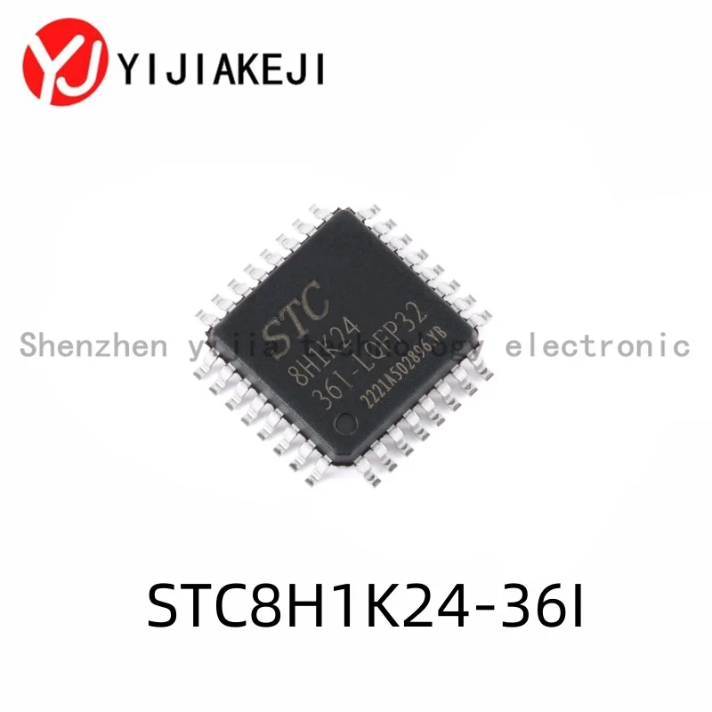 10pcs New original STC8H1K24-36I-LQFP32 1T 8051 microprocessor microcontroller chip