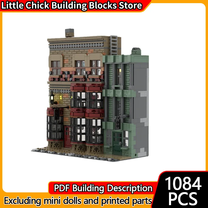 

Magical Movie Model MOC Building Bricks Magical Items Store Modular Technology Children Holiday Gifts Assemble Toys Suit