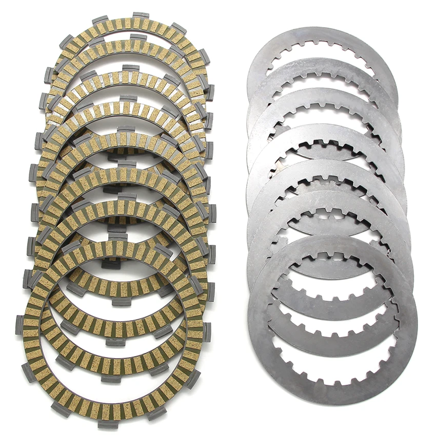 

Motorcycle Friction Clutch Discs For Honda CRF250R CR125 RY/R1/R2/R3 CR125 R4/R5/R6/R7 OEM:22201-KS6-700 22321-KF0-770 Parts