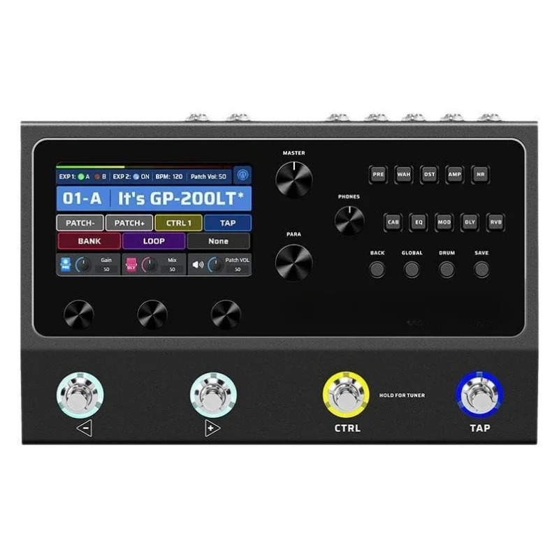 Electric Guitar Comprehensive Effects, Acoustic Guitar Bass Phrase Loop Drum Machine Sound Card IR