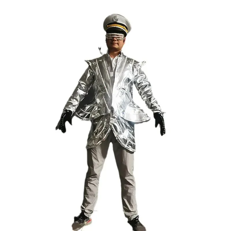 LED seven-color glowing costumes, flashing costume stage performances, costume program performances