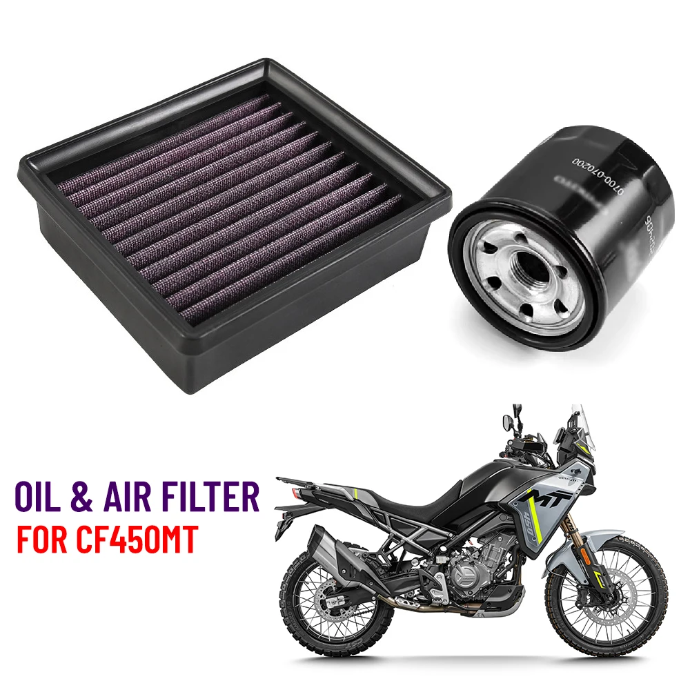 Motorcycle accessories Air Intake Filter Cleaner fit For CF450 450SR 450CL-C 450NK 450SRS 450MT High Flow Air Filter Element