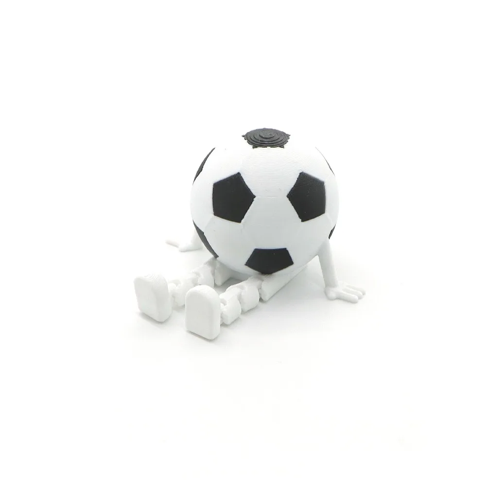 

Collection Series 3D Printed Soccor Funny Design Figurine Collection 3D Printed Ball Ornament Basketball Football
