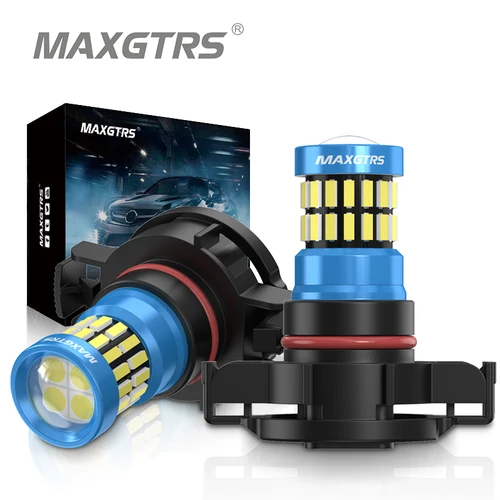 2 luces antiniebla LED Canbus PSX24W para Jeep Grand Cherokee wk2 Wrangler jk Patriot Dodge Charger Chevrolet Captiva Subaru Impreza