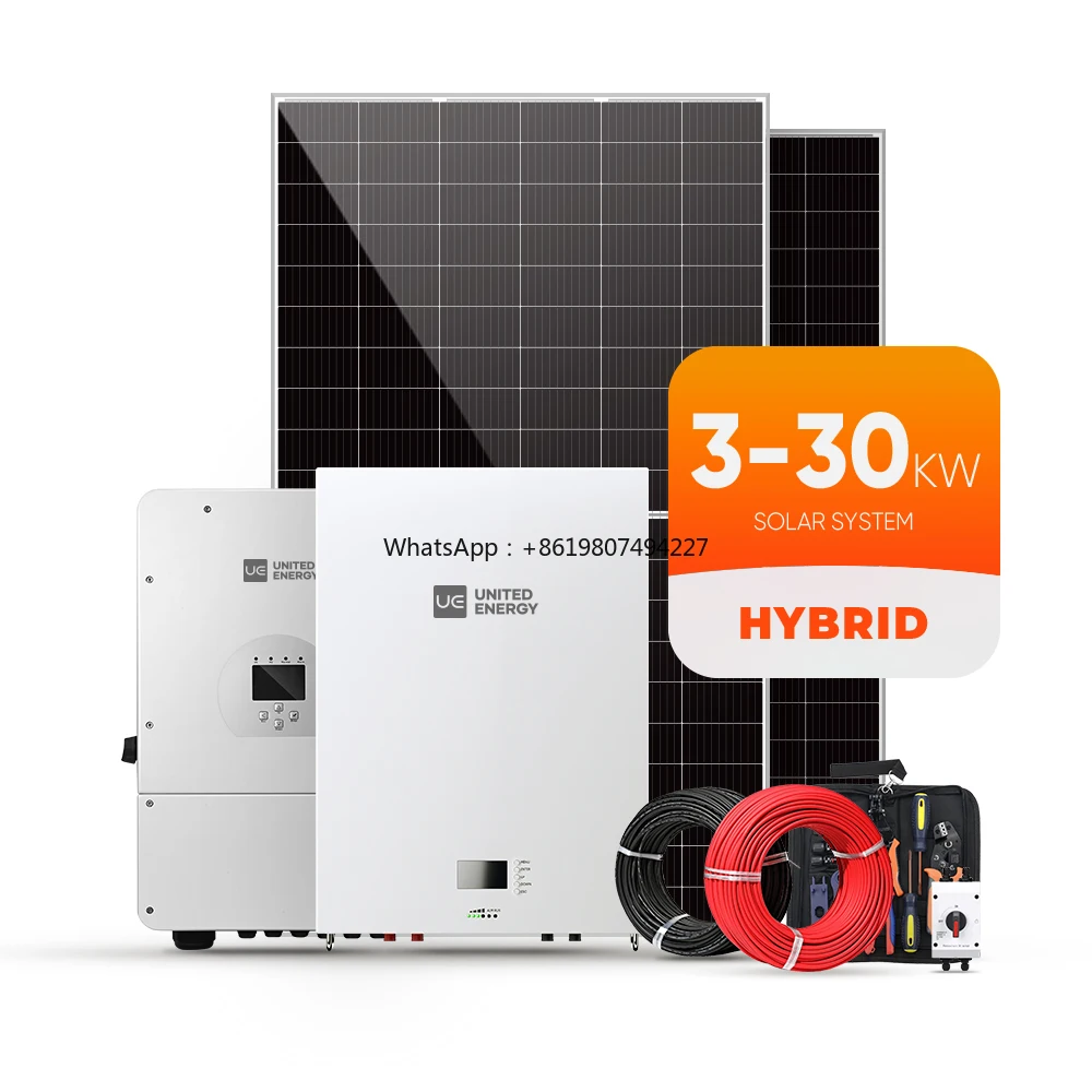 Home Hybrid Solar System Complete Set 5-10kw 15Kw 20Kw Solar Panel System for Home