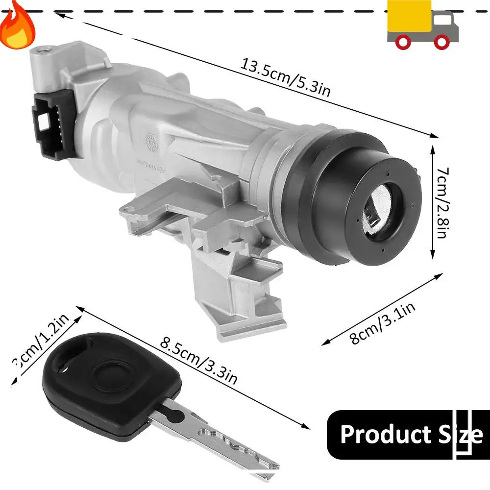 

Discount-Car Ignition Barrel Door Lock Ignition Switch Lock For- SEAT SKODA 1K0905851B 1K0905851A 1K0905851 30936044