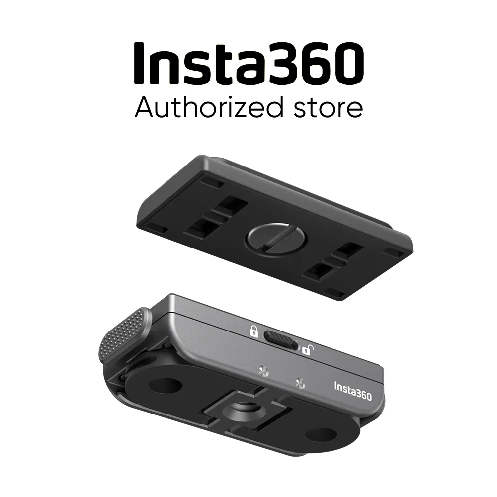 100% accessori originali Insta360 X4/X3/ACE PRO/ACE/GO3S-supporto a sgancio rapido (nuova versione)