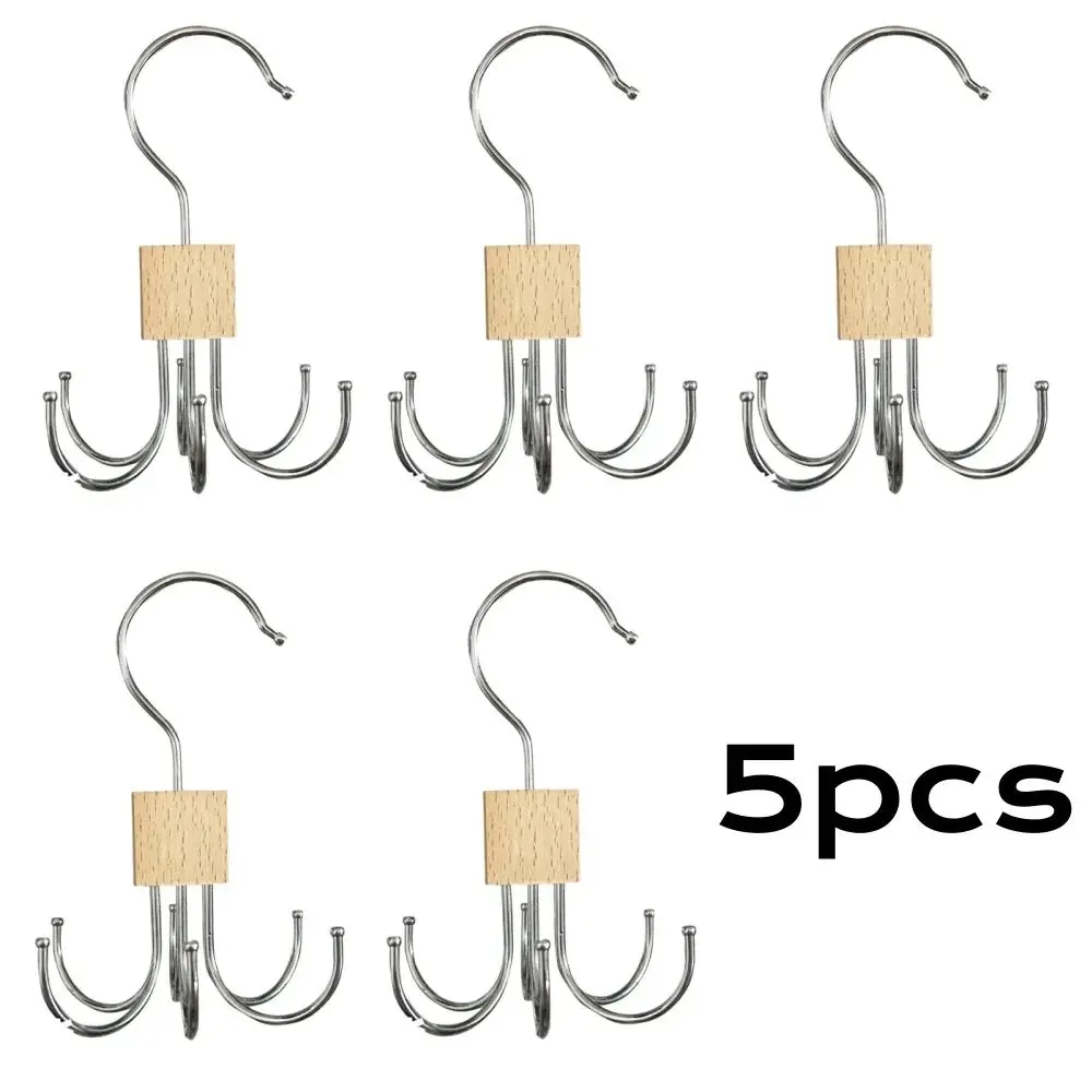 360 Rotating Storage Hanger Hook for Belts and Ties