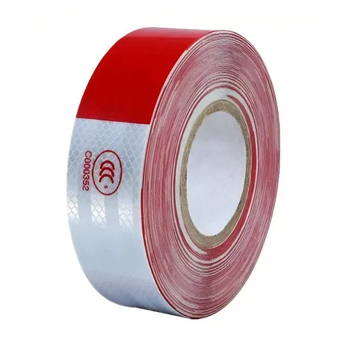 Imagen 2 del producto Cinta Reflectante Adhesiva de Alta Calidad de 50 mm * 5 m para Camiones y Remolques