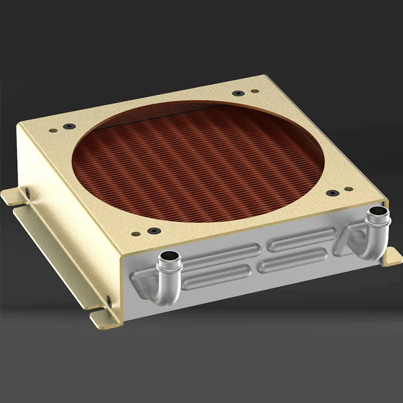 1206（160*148*37） 316L stainless steel water-cooled radiator condensing medical beauty new energy medical water tank