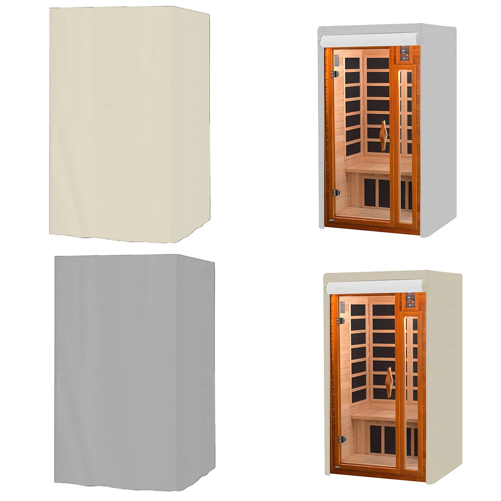 

1 шт., пылезащитный чехол для сауны, чехлы для мебели, долговечный чехол для уличной сауны, защита от ультрафиолета, 102*110*193/122*122*193 см, ткань Оксфорд