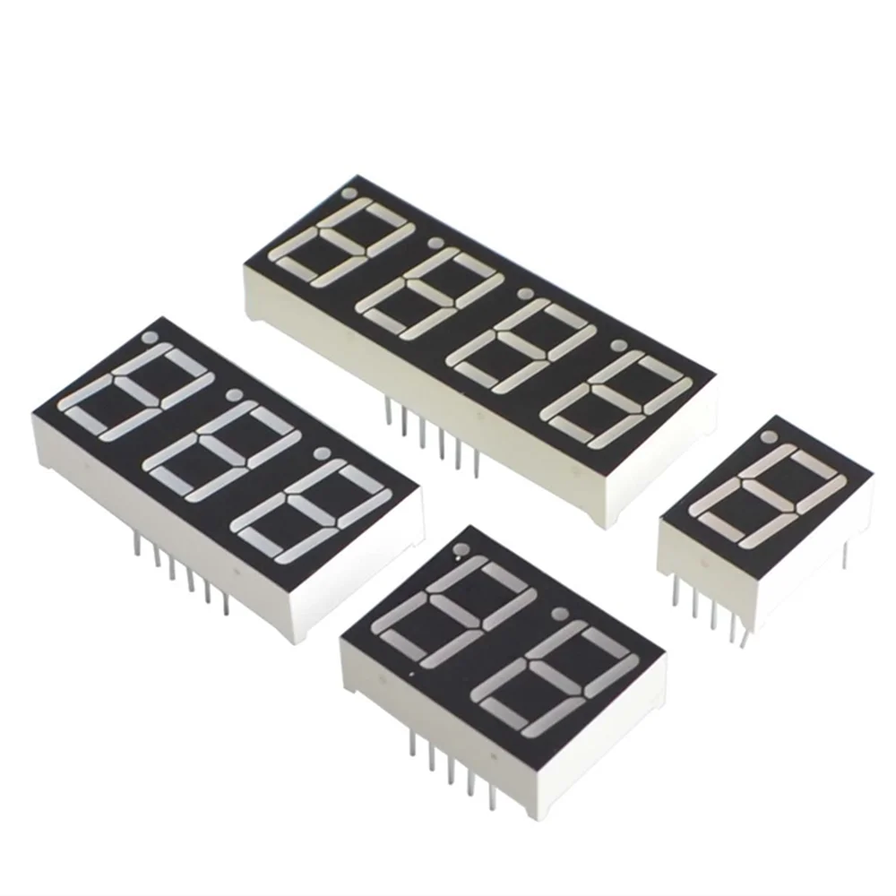 5 Stück Digitalröhren-Display 0,28 0,36 0,4 0,56 Zoll LED 7-Segment Gemeinsame Anode/Kathode 1 2 3 4 Bit Rot Blau Weiß Grün Gelb – Detail 19