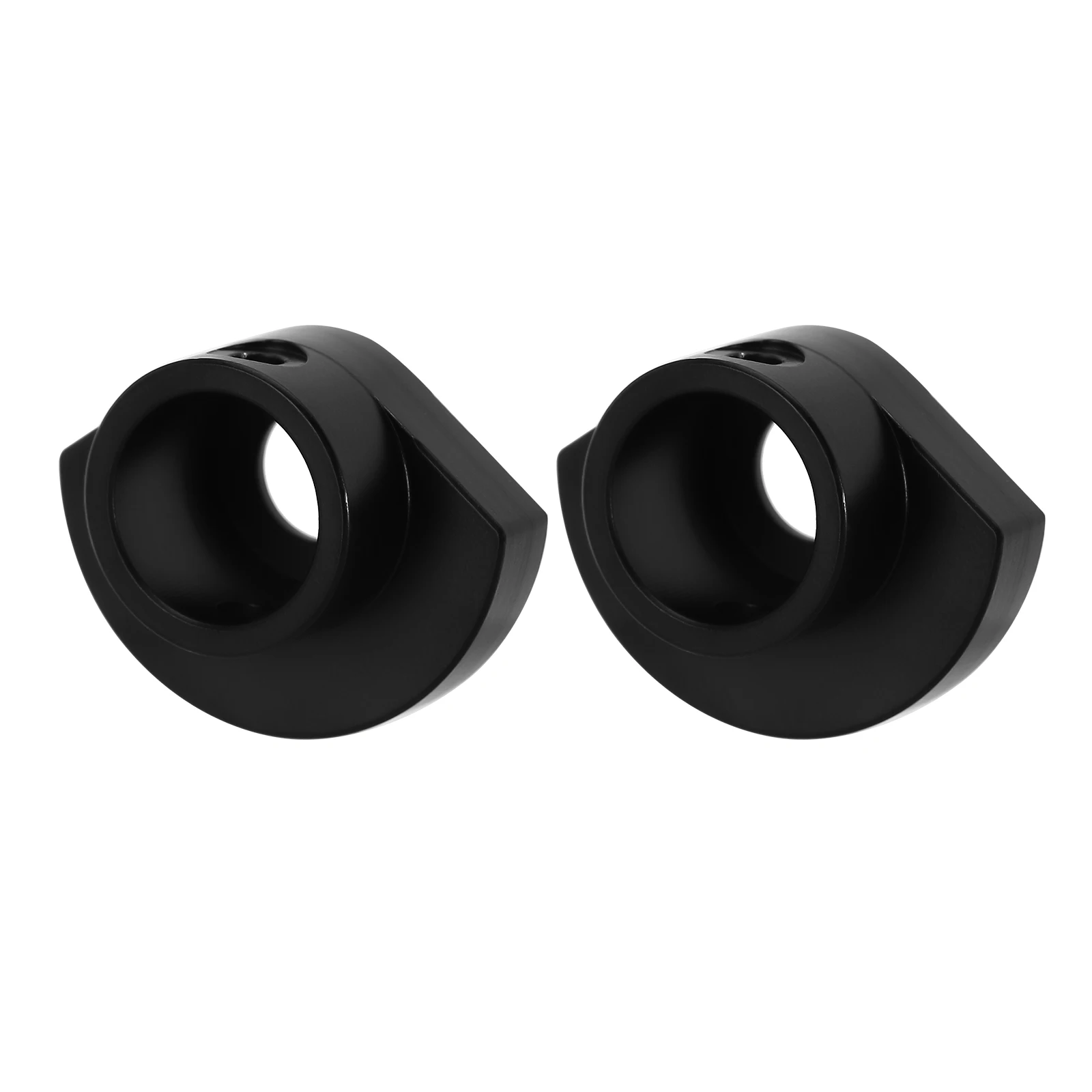 INJORA Black Coating Brass Rear Axle Tube Cap for 1/10 RC Crawler Axial SCX10 PRO Upgrade