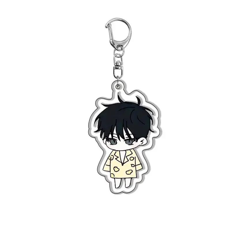 Anime Waterside Night Taeju Double Sided Acrylic Keychain Plate Yaoi Anime Low Tide In Twilight Key Chain Cosplay Props For Fans