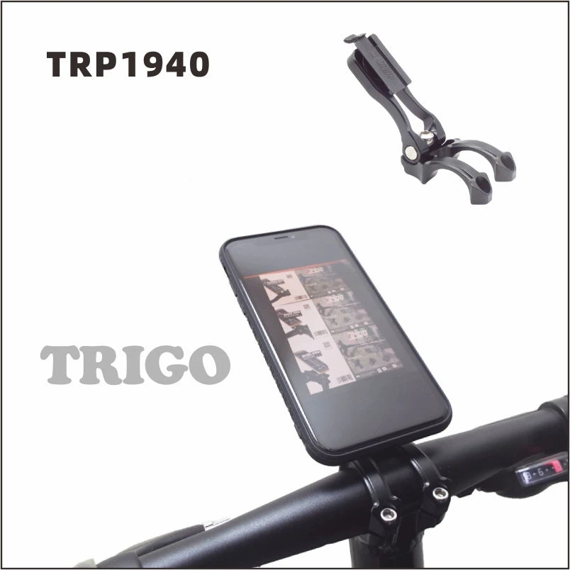 

TRIGO TRP1940 MTB Bike Phone Holder Aluminum Alloy Road Bicycle Cellphone Mount GOPRO Headlight Bracket