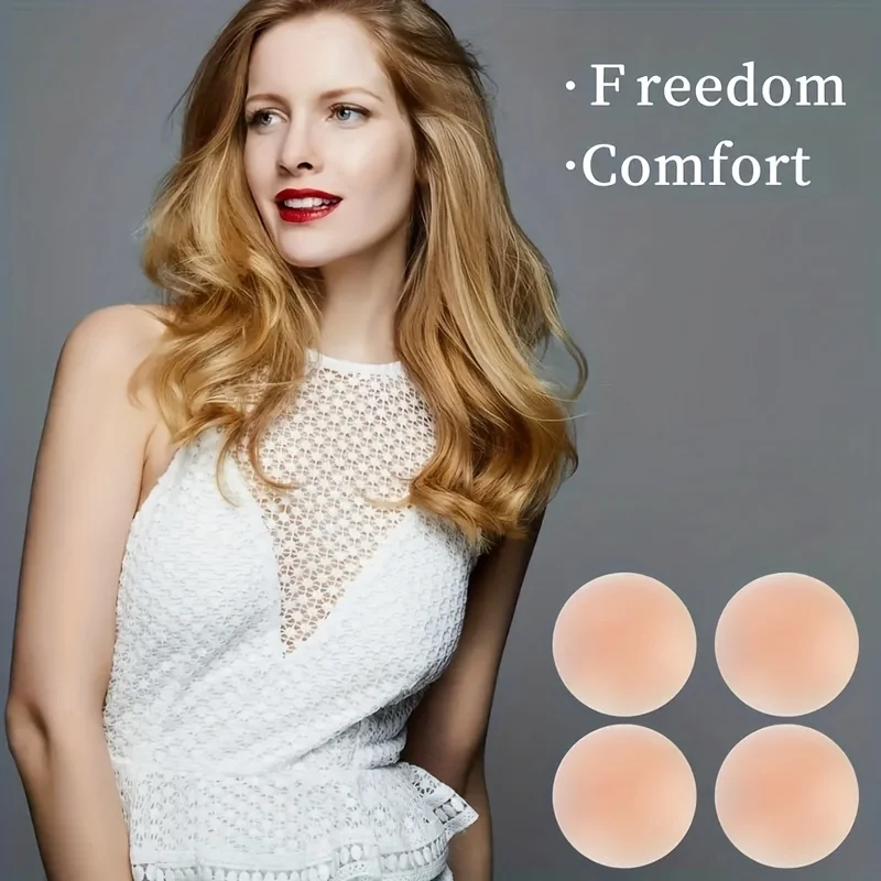 1 Pair Reusable Stick-On Lift Bras