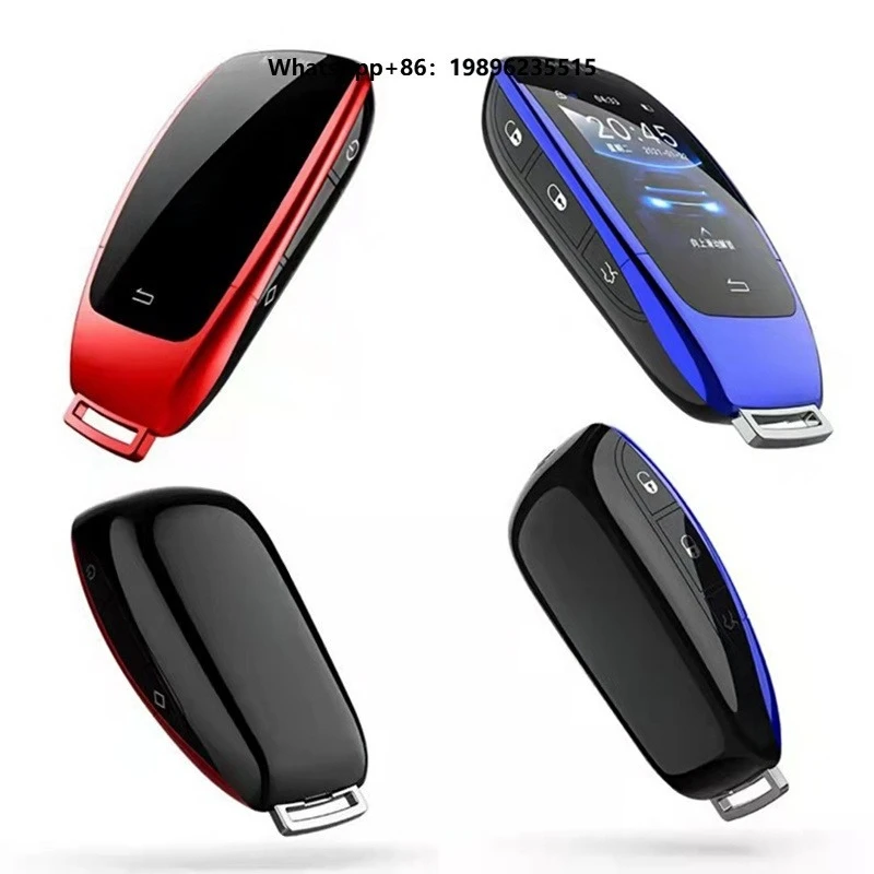 TK900 Modified Smart Keyless Remote Car Key LCD Screen