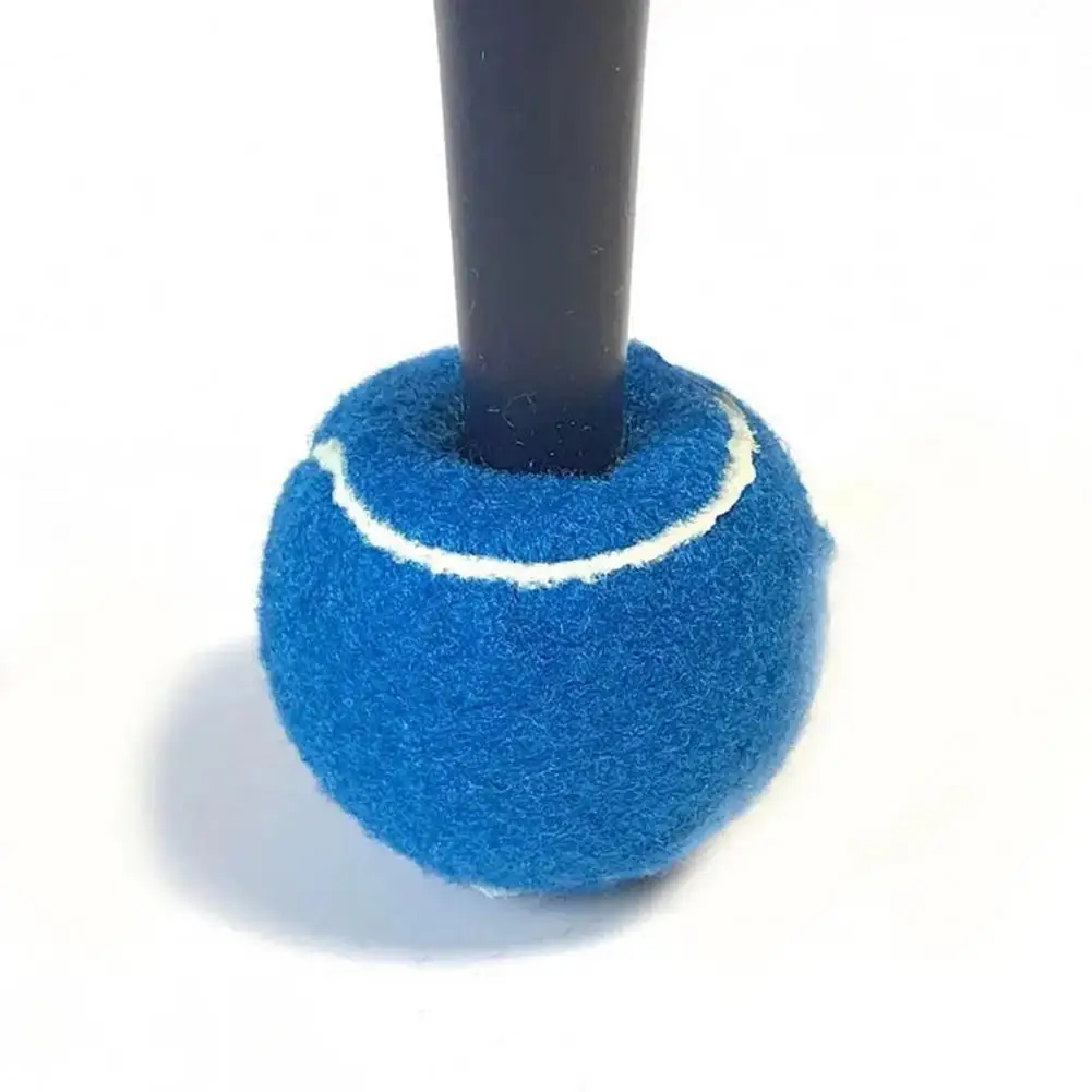 Easy Install Floor Guards 4 Pcs Pre-cut Walker Tennis Balls for Furniture Legs Premium Walker Accessories with Felt for Seniors