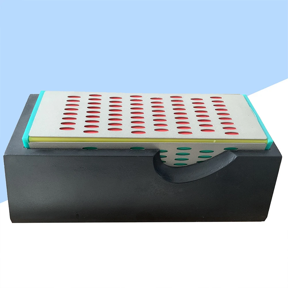 1 قطعة كتلة شحذ الماس الملونة اضافية الصلبة أدوات المائدة مبراة سوبر الصلب أدوات المطبخ طحن الحجر استخدام طويل الأمد #5