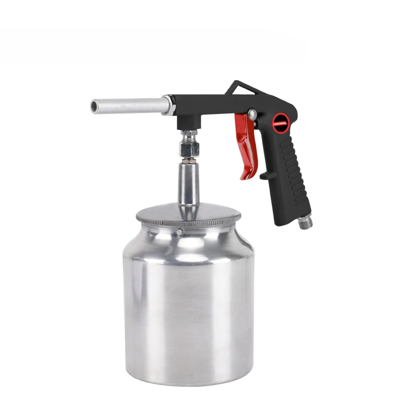 AEROPRO 616A Suction Feed 750cc Air Undercoating Spray Gun with cup Stone Chip Spray Paint Gun Tool