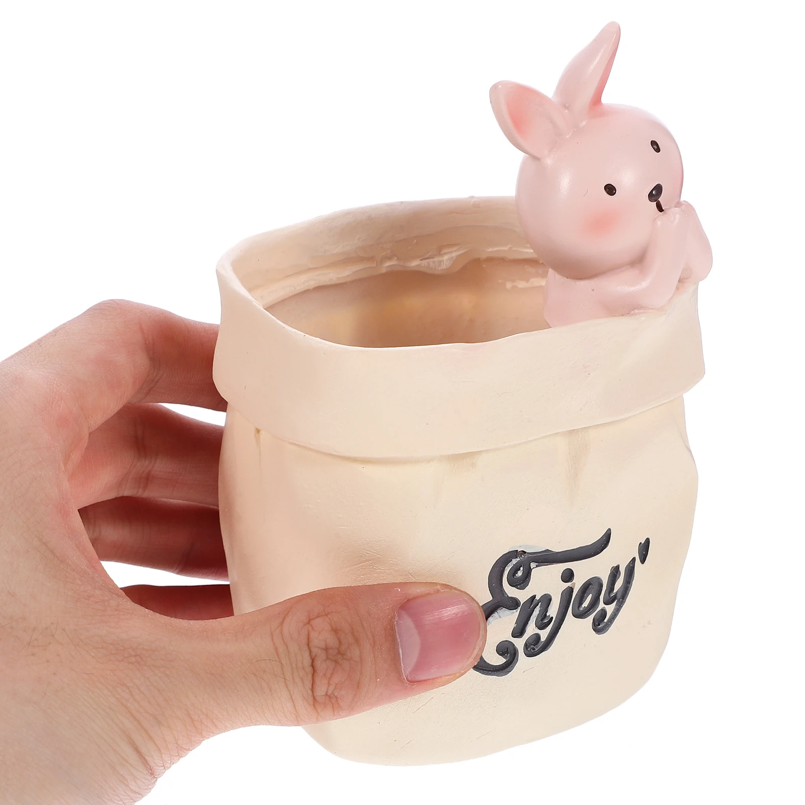 

Rabbit Paper Pen Holder Desk ganizer School Office Supplies Cute Animal Shaped Pencil Cup Decor Multi Function Storage Solution