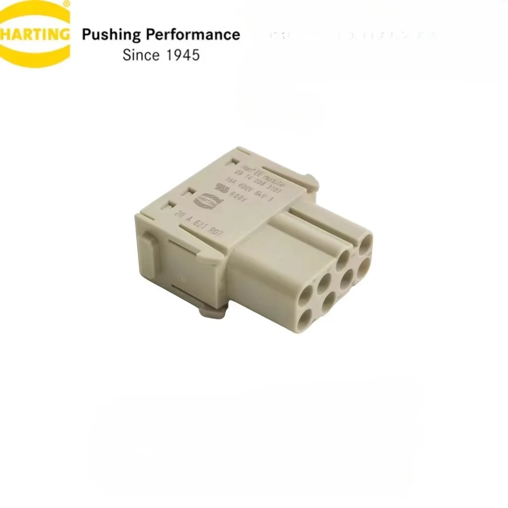 

Harting Новый оригинальный оригинальный разъем 09140083101 Разъемы питания для тяжелых условий эксплуатации Han 16A 8P, разъем контактов заказа гнездовой разъем