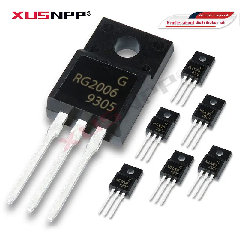 10pcs RG2006 TO-220F RG2006LN RG3030 RD2003 RD2004 RG3030CLX