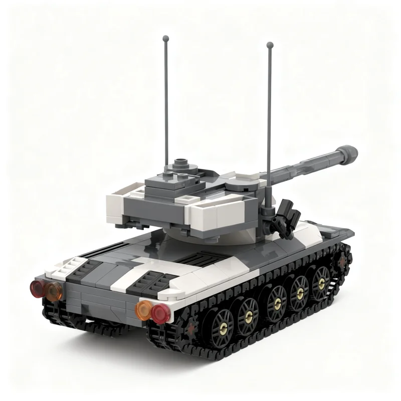 551pcs MOC SK-105 Kürassier Freestyle Model Building Blocks Toy Architecture Christmas Gifts 3D Assemble DIY Collection Display