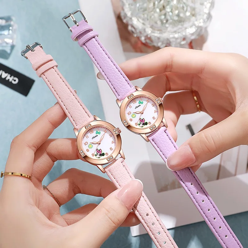 2026 * милые детские кварцевые часы с героями мультфильмов для девочек, детские часы, милые модные наручные часы для девочек, игрушки, подарки