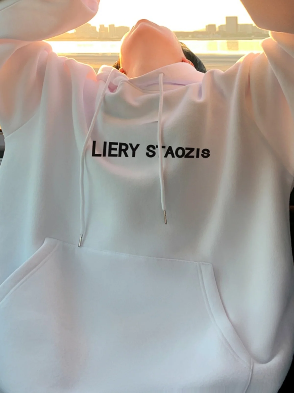 

Men's Oversized Hoodie 300 Pou Casual Loose Faionable Autumn Winter Sweatirt Japanese Sle Retro Streetwear