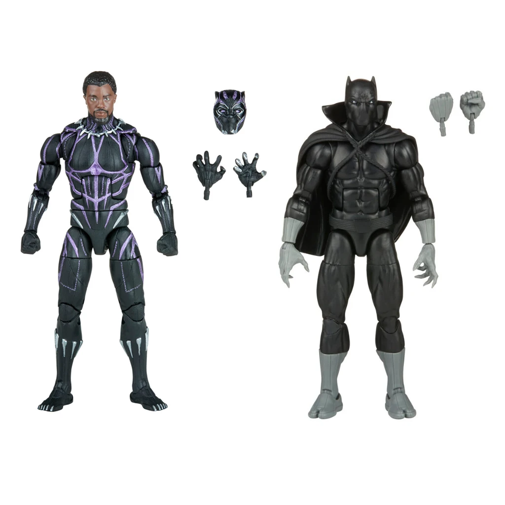 Genuine Bulk Marvel Legends Vibranium Black Panther Comic Book Version Black Panther 6-Inch Action Figure Model Gifts For Boys