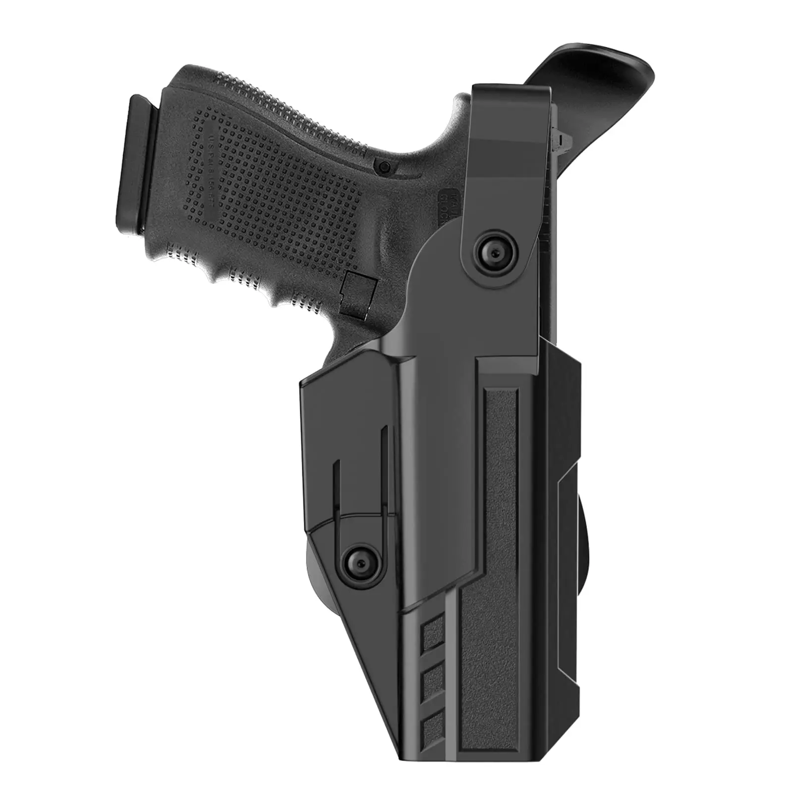 

G19 Level 3 Retention Duty Holster Law Enforcement Duty Belt Holster For Gen 1 2 3 4 5 Glock 19/17 Glock 23/32 Gen Glock 45/44