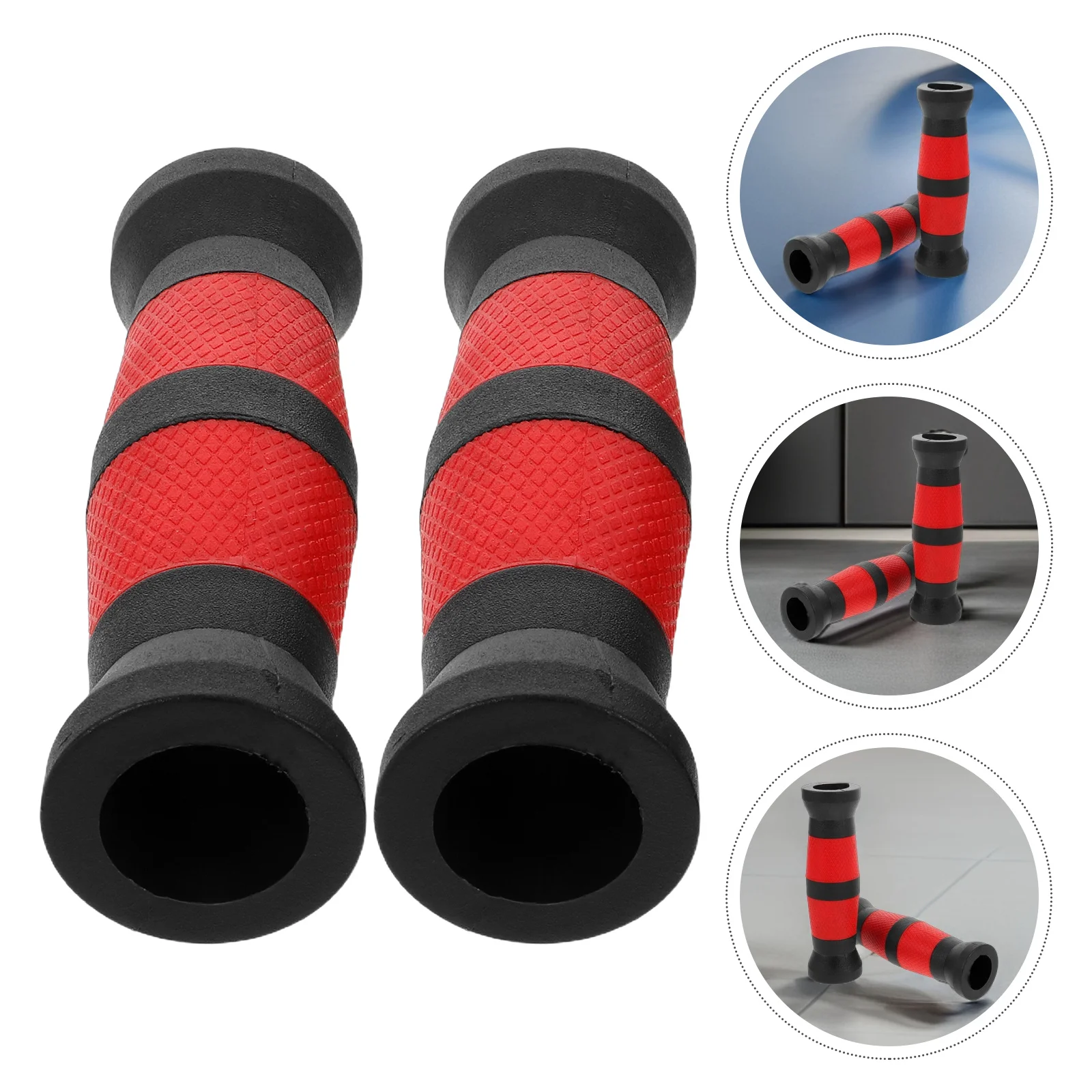 

2Pcs Dumbbell Handle Covers Barbell Pad Cushion Non-Slip Weightlifting Grip Pads Gym Bar Grips for Fitness Exercise Equipment