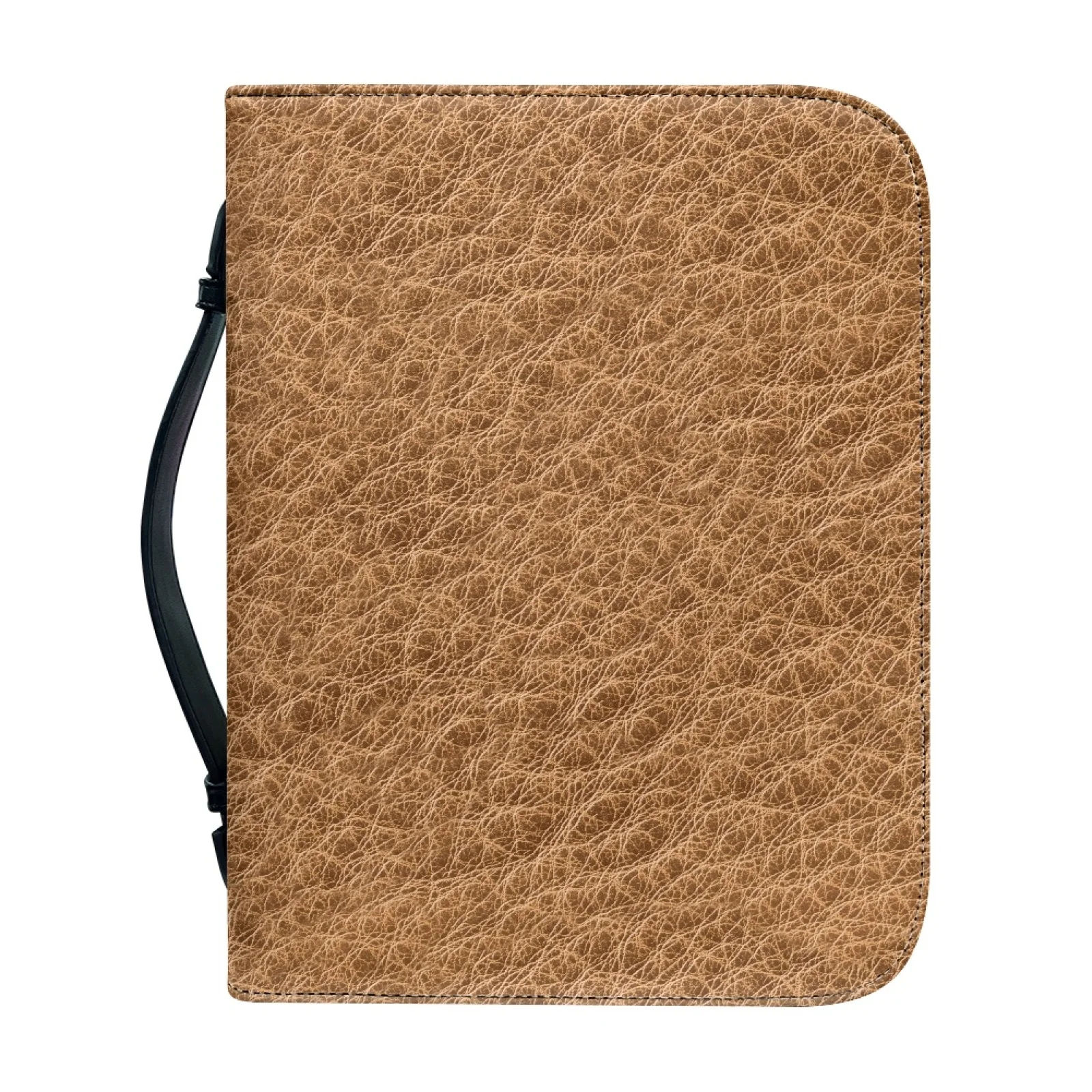 XIXIRIMIDO Lightweight PU Leather Bible Cover for Prayer Men, Portable Zipper Pocket Bag 2026 Collection
