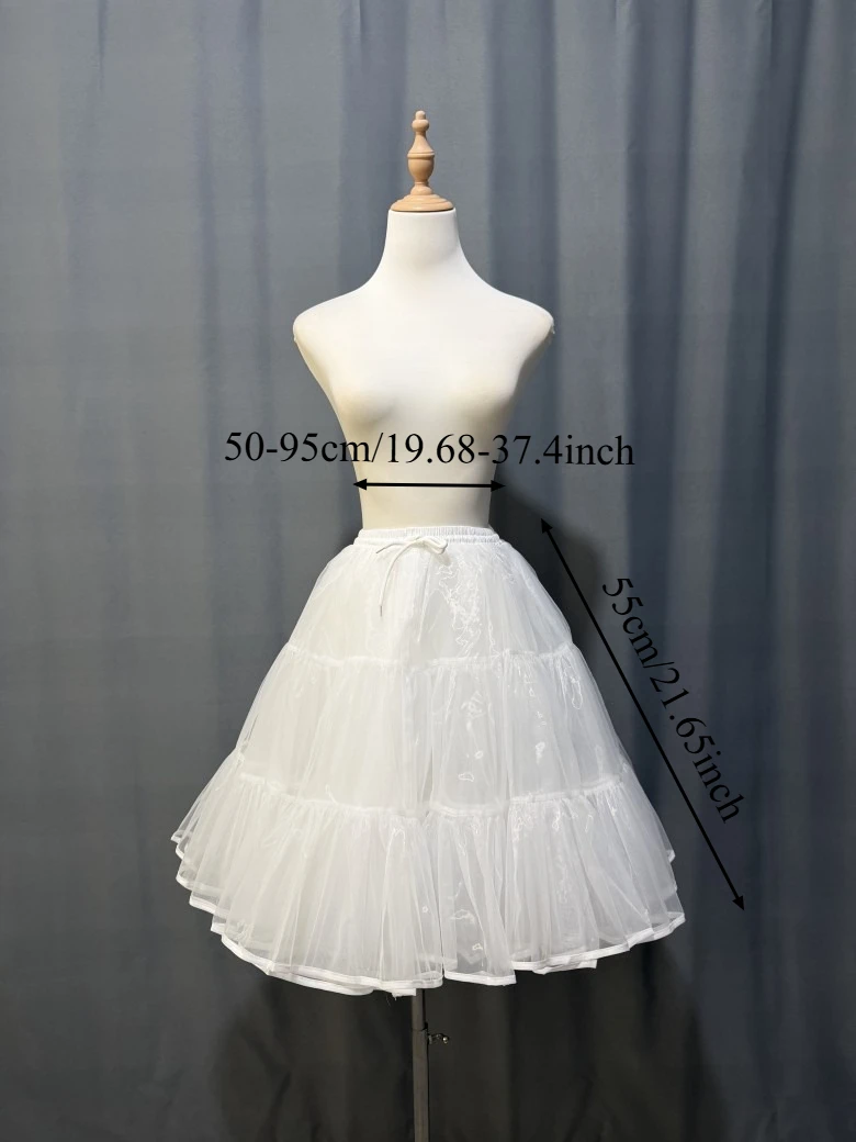 Lolita Super Stuffed Petticoat ohne Knochen, weicher Rockunterzug aus Gaze, kurzer Duck-Butt-Rock, Korea Japan Neu