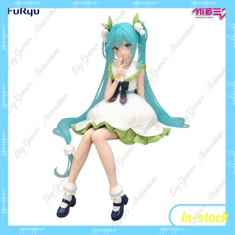 【在庫あり】オリジナル正規品モデル-フリュー-ヌードルストッパー-初音ミク-14cm-花の妖精-スズラン-フィギュア-ギフトコレクション