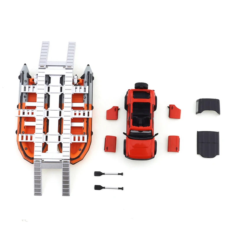 Xcartoys 1/64 Ford Bronco Gen.6 All-Terrain Crossing Gear Set รถอัลลอยด์รถยนต์โมเดลโลหะหล่อของเล่นเด็กชาย