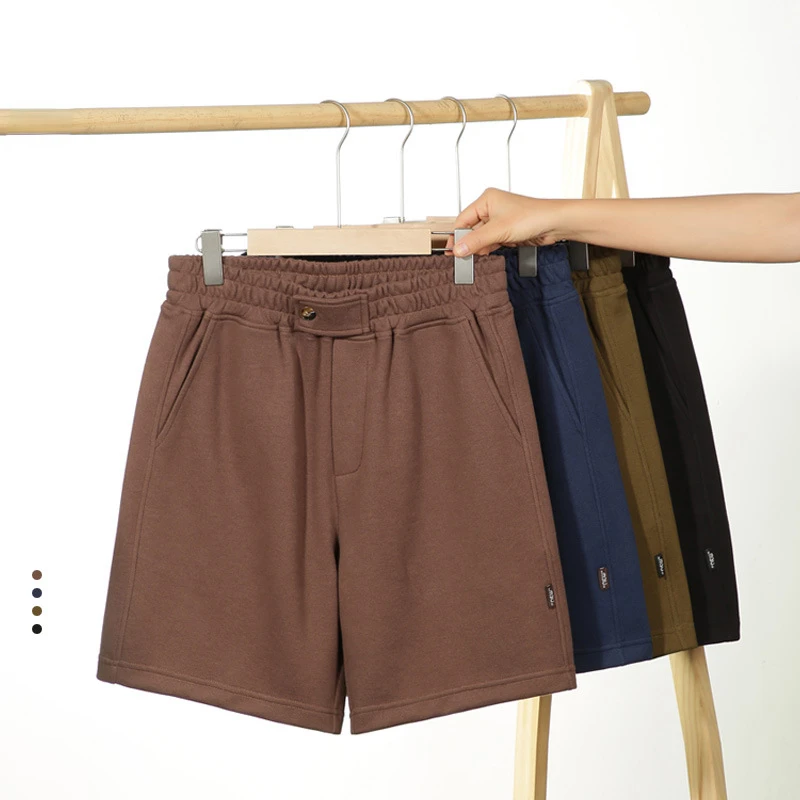 

Short Pants Men Clothing New Japanese Vintage Basic Loose Sports Simple Casual Shorts Basketball Shorts Solid Couple Pants