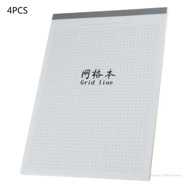 

M17F Thick Sketchpads Graph Paper Pad Smooth Writing, Tear off Sheets for Engineer Architect Designer Mathematician