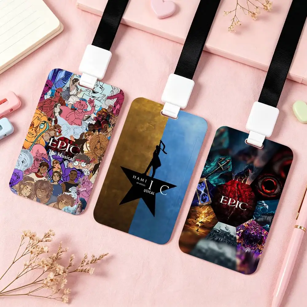 E-Epic The Musical NFC Contactless Sliding Card Sleeve For Student Cards, Bus Cards, ID Cards, And Work Permits